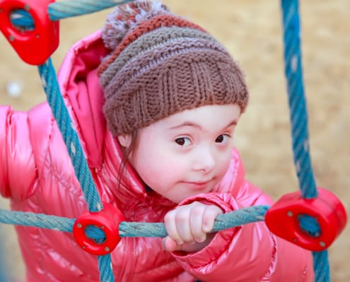 Post 1 - Disabled Girl On Playground